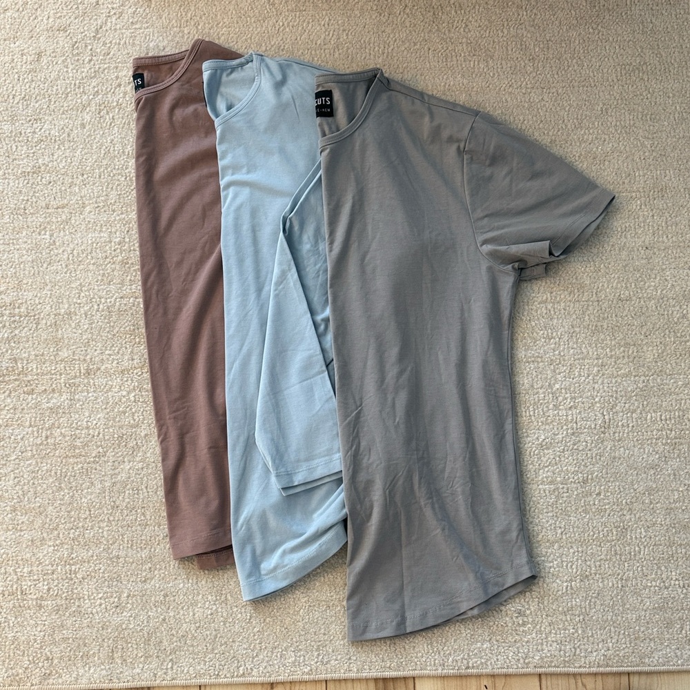 Men's Cuts Shirts x3